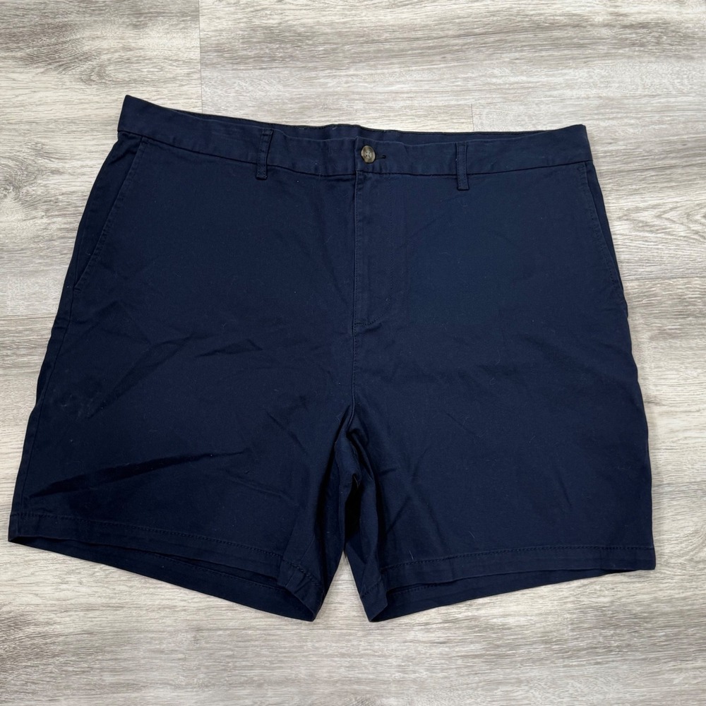 Old Navy Mens Navy Blue Slim‎ Fit Chino Shorts Size 42 Summer Casual